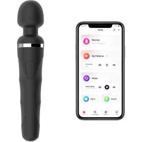 LOVENSE Domi 2 Wand Massager for Women Men, Classic Wand Vibrator, Powerful Stimulator with Dual Rotating Head, Bluetooth App Controlled LOVENSE Domi 2 Wand Massager for Women Men, Classic Wand Vibrator, Powerful Stimulator with Dual Rotating Head, Bluetooth App Controlled