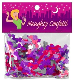 Naughty Confetti Penis Assorted Colors Naughty Confetti Penis Assorted Colors